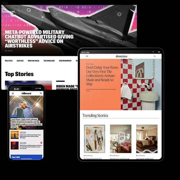Sample of attractive Wordpress Pages